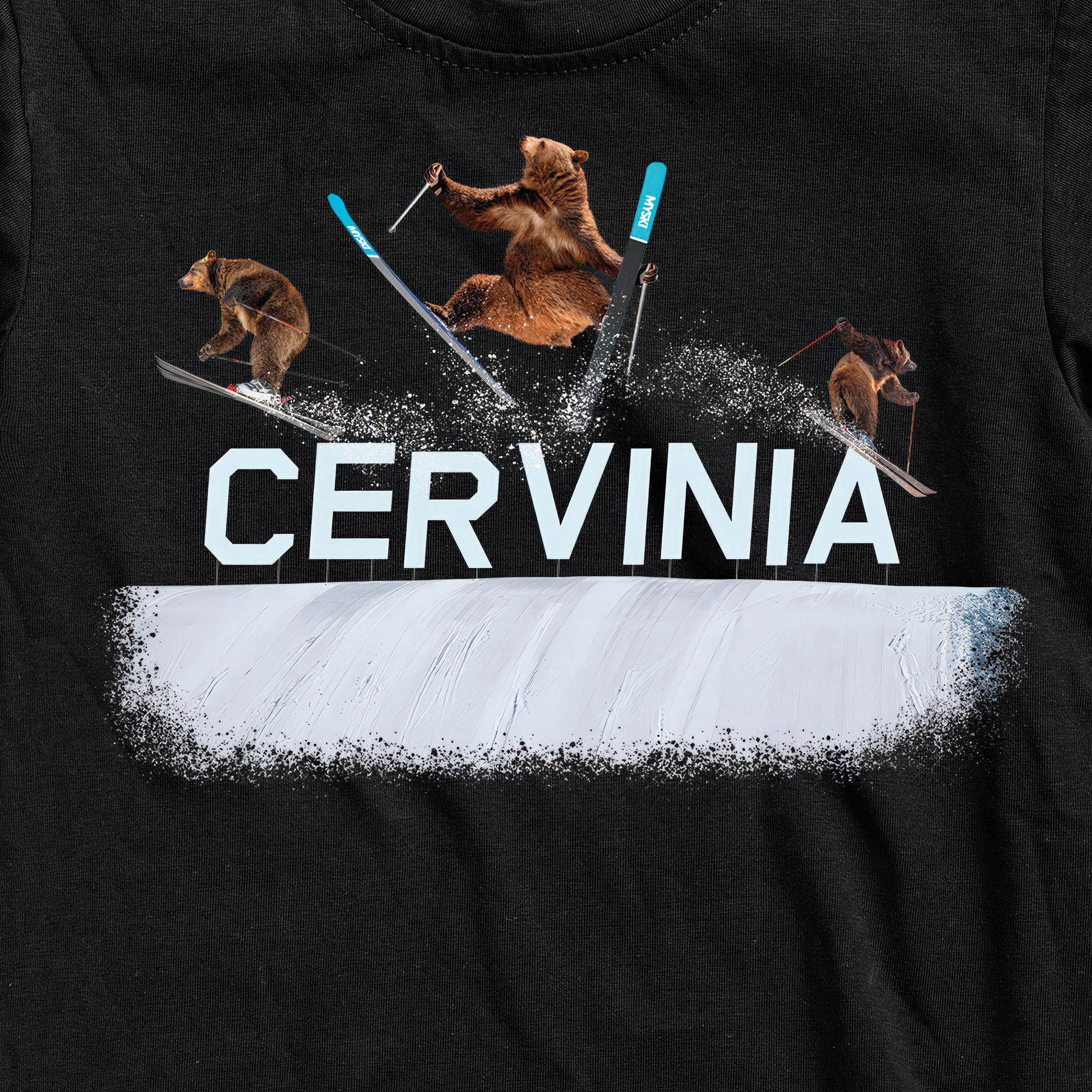 T-SHIRT UOMO BEAR-066-M NERO