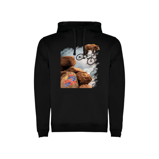 FELPA JUNIOR BEAR-070-JM-FE NERO