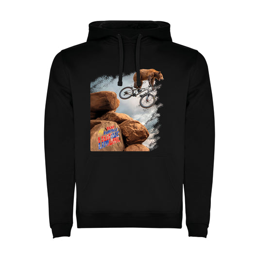 FELPA UOMO BEAR-070-M-FE NERO