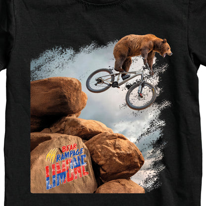 T-SHIRT UOMO BEAR-070-M NERO