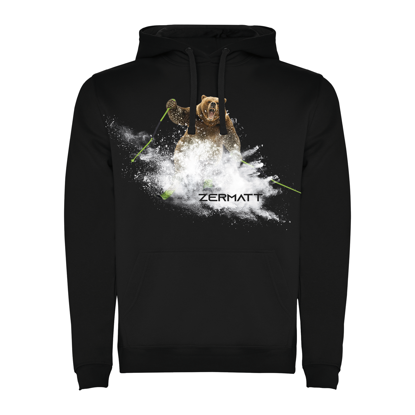 Felpa uomo BEAR-080-M-FE-NERO