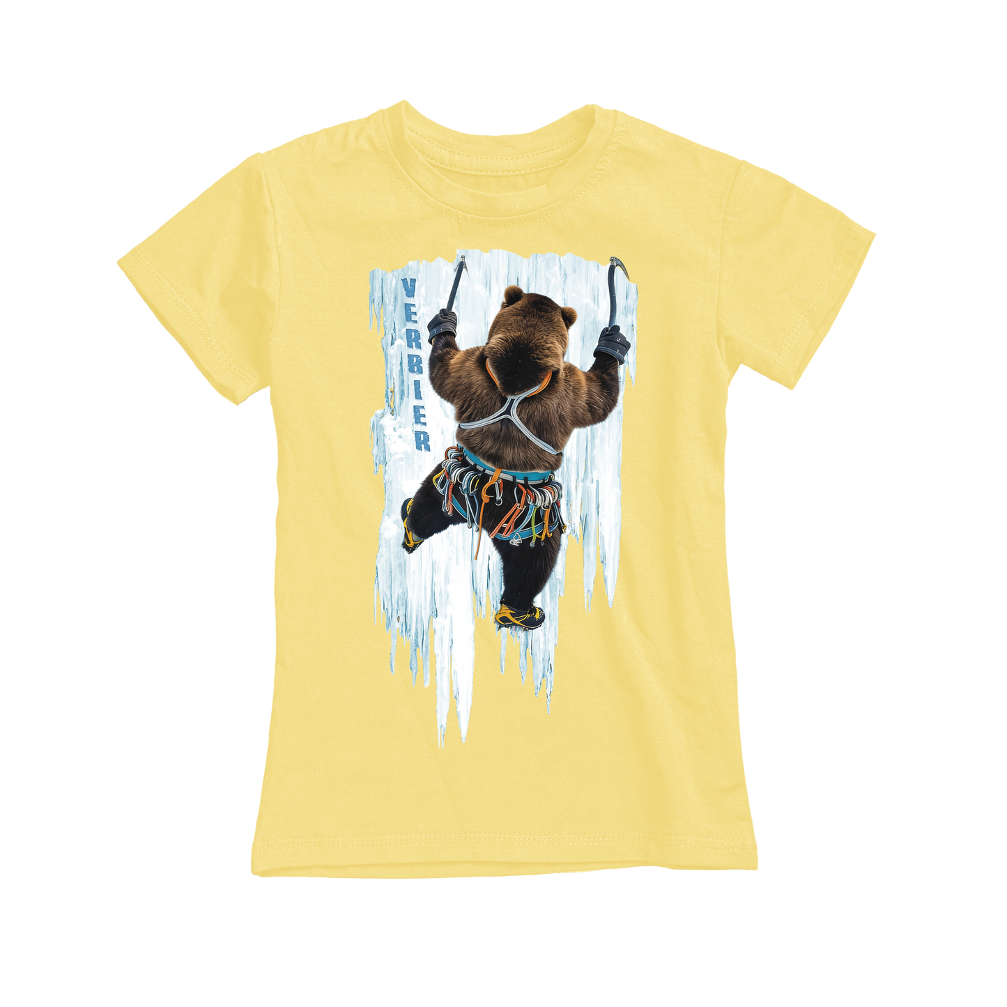 T-shirt bambino BEAR-083-JF-GIALLO