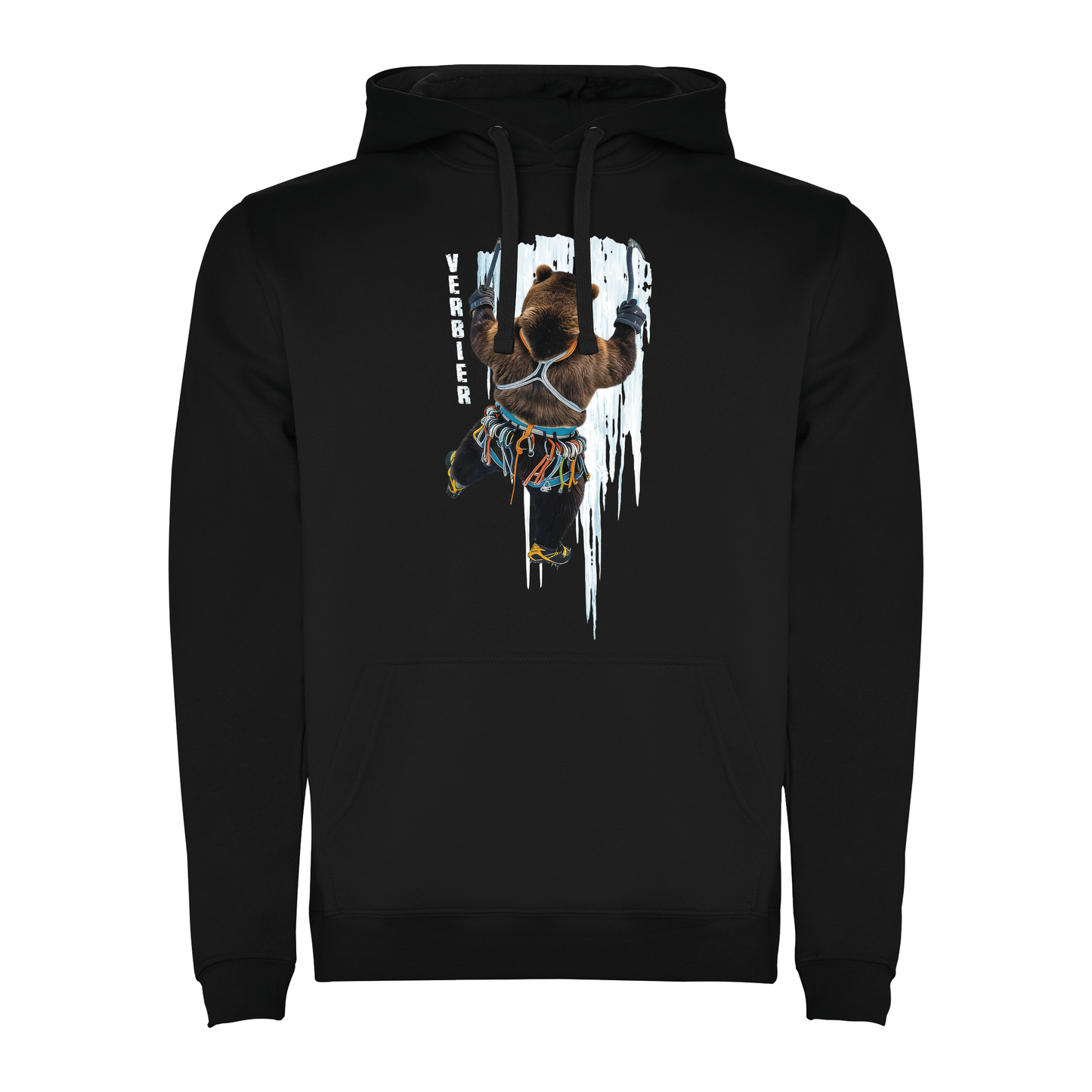 Felpa uomo BEAR-083-M-FE-NERO