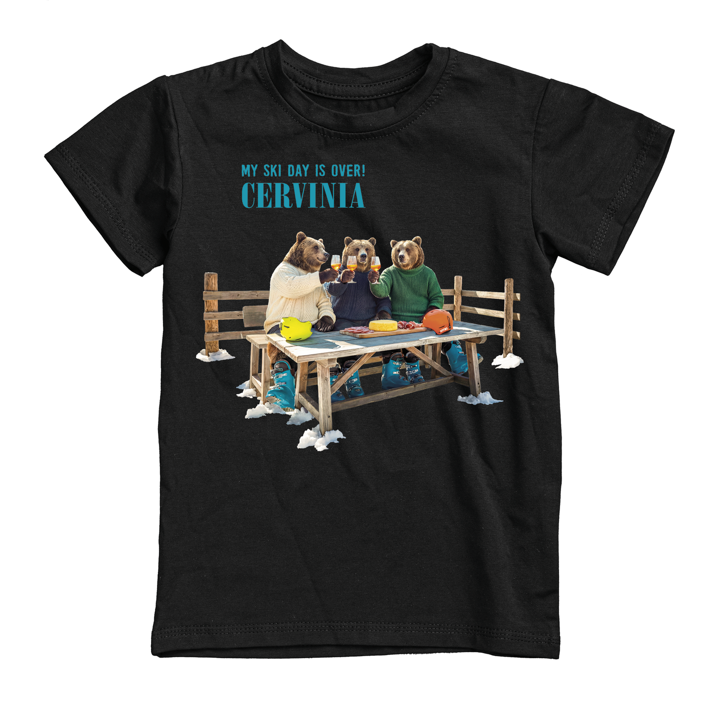 T-shirt uomo BEAR-084-M-NERO