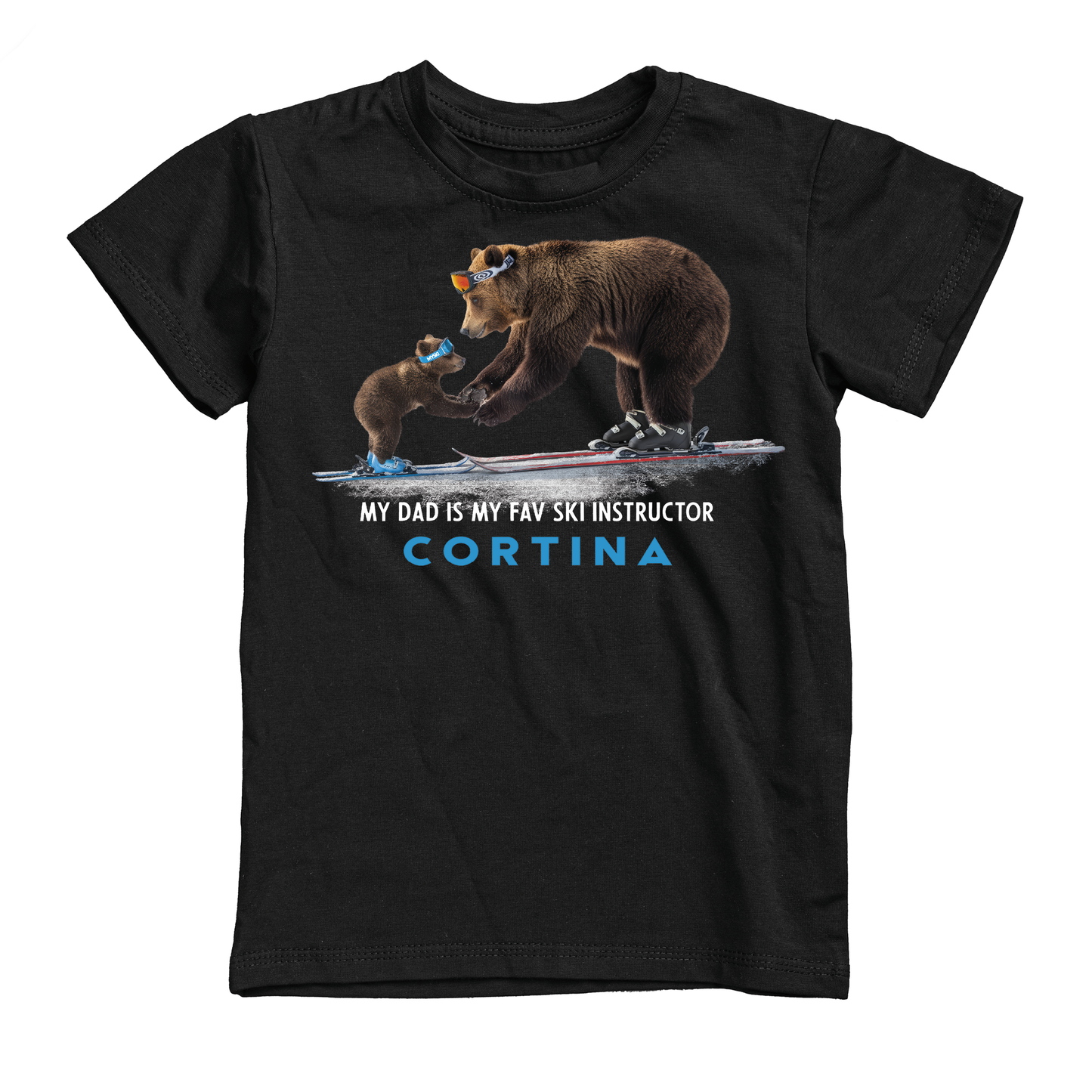 T-shirt uomo BEAR-086-M-NERO