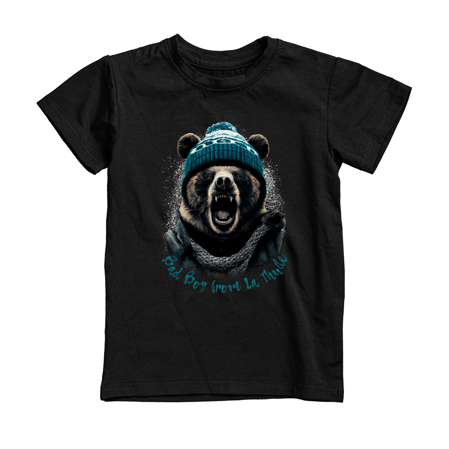 T-SHIRT UOMO BEAR-101-M NERO