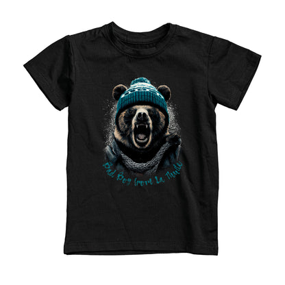 T-SHIRT UOMO BEAR-101-M NERO