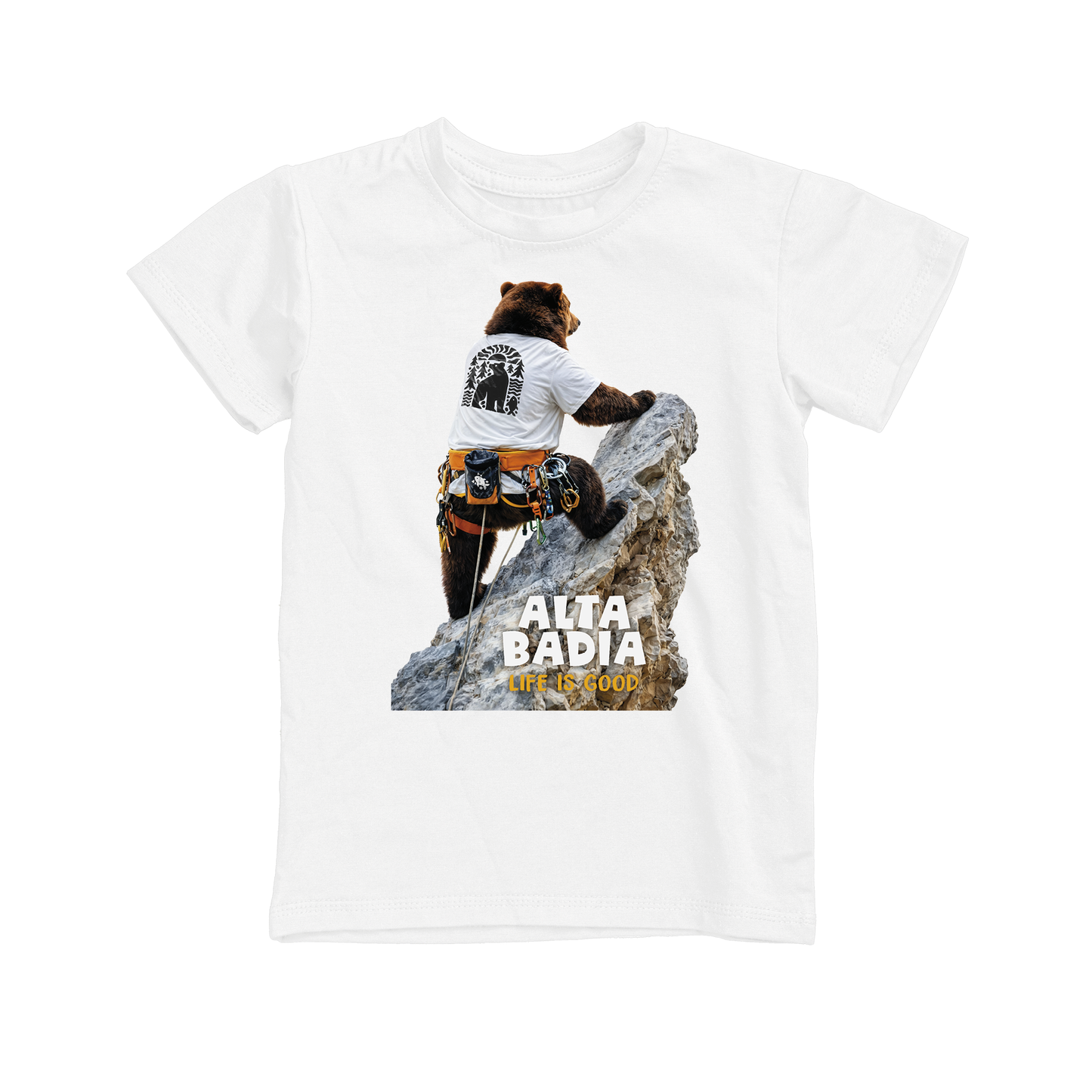 T-shirt bambino BEAR-122-JM BIANCO