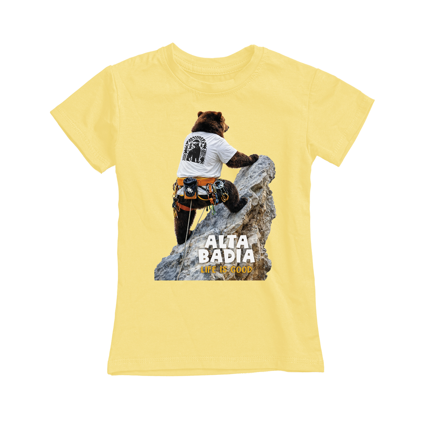 T-shirt bambino BEAR-122-JM GIALLO