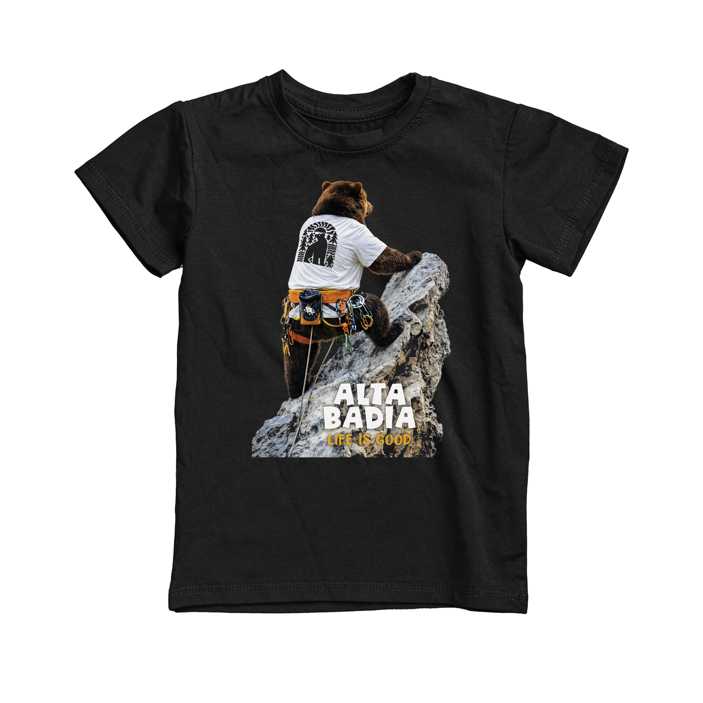 T-shirt bambino BEAR-122-JM NERO