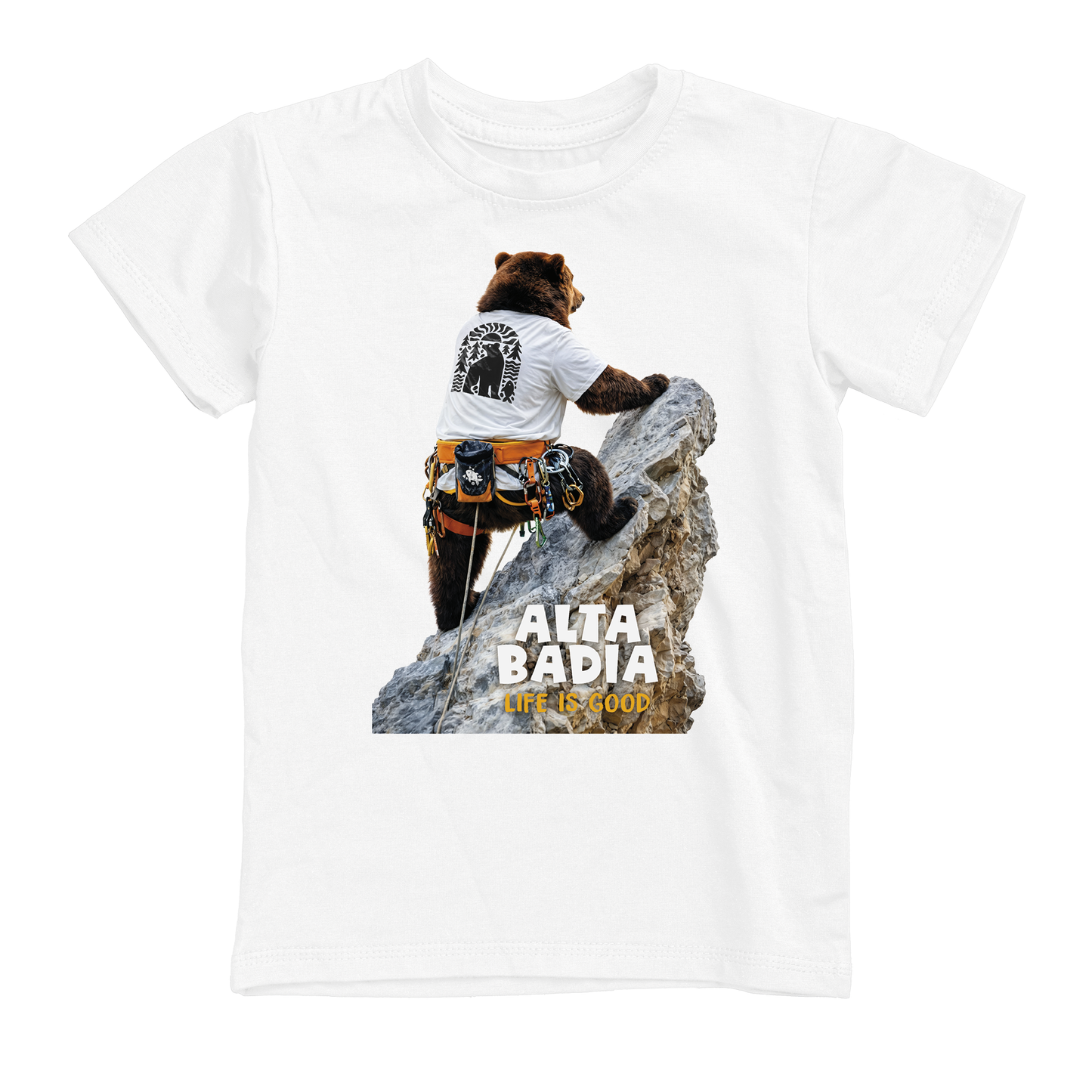 T-shirt uomo BEAR-122-M-BIANCO