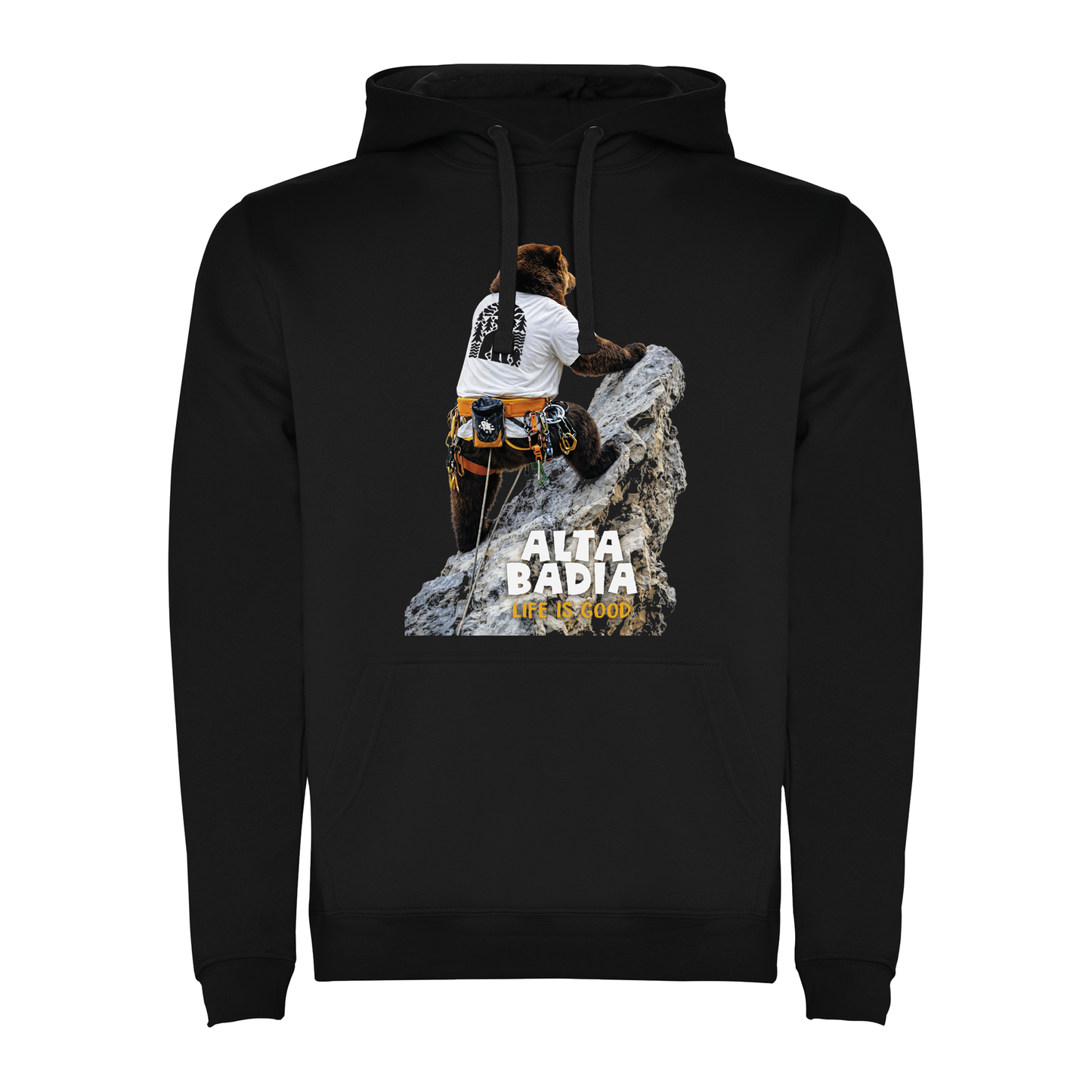 Felpa uomo BEAR-122-M-FE NERO