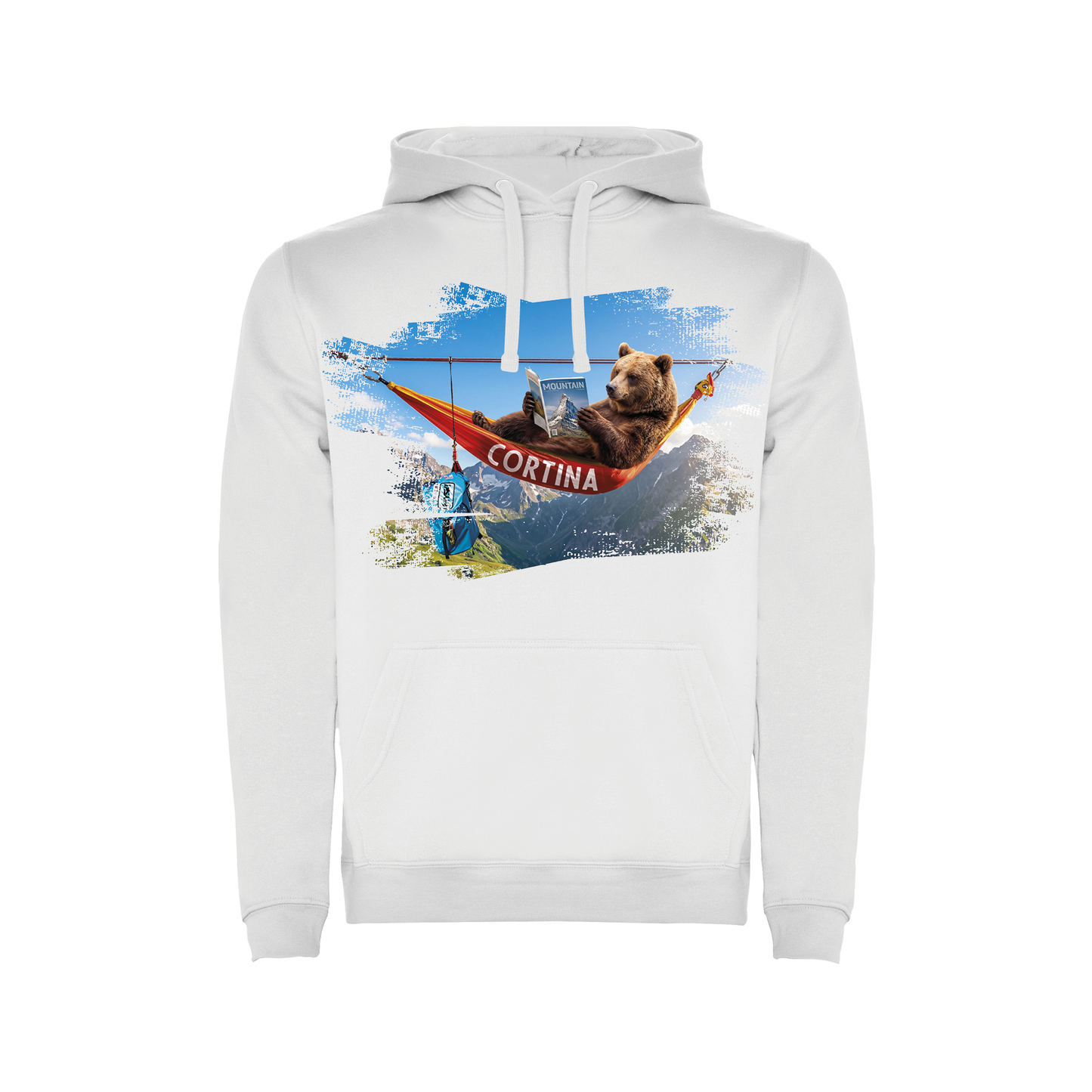 Felpa bambino BEAR-123-JM-FE BIANCO
