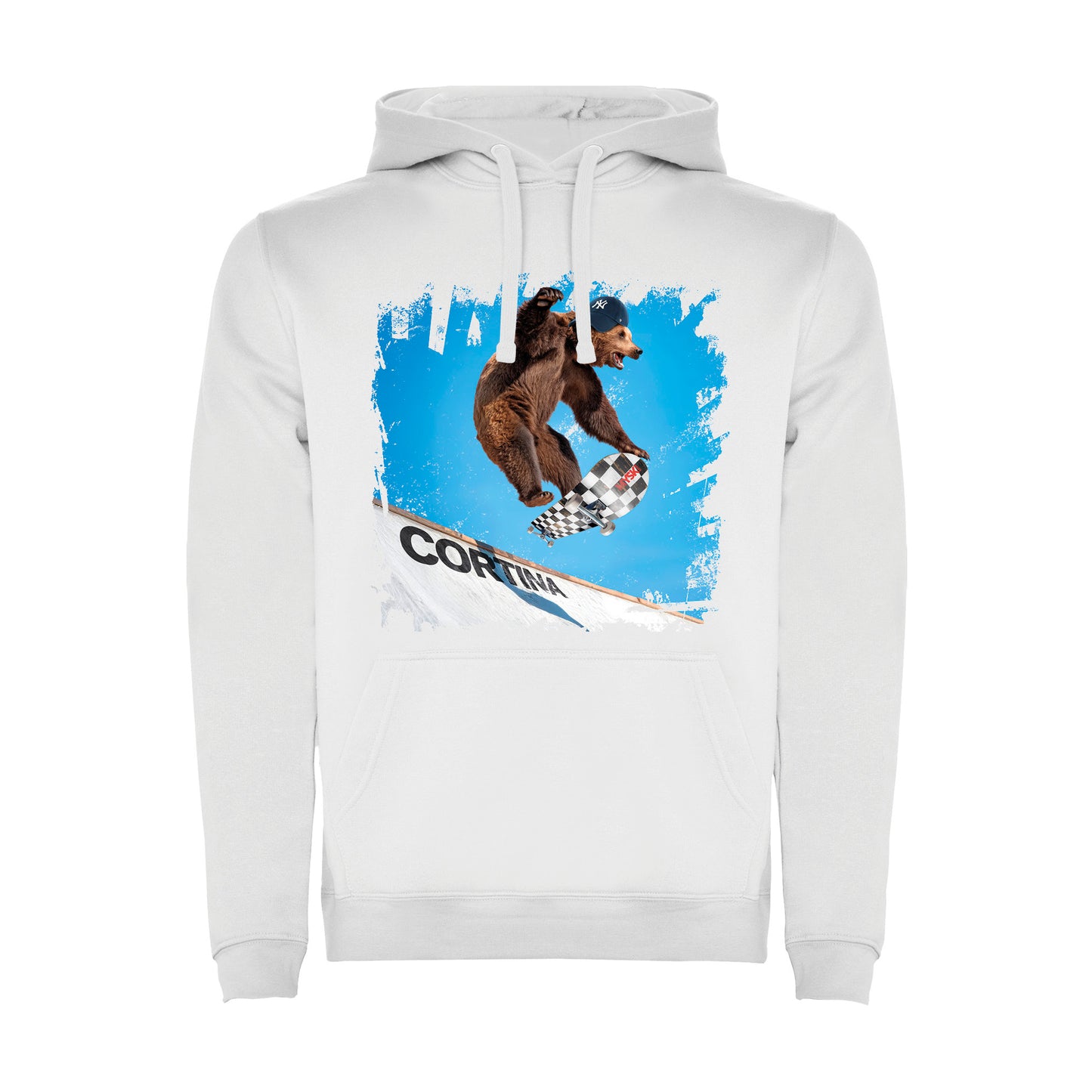 FELPA UOMO BEAR-300-M FE BIANCO