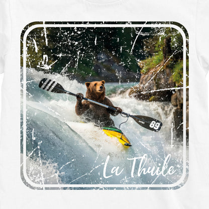 T-SHIRT UOMO BEAR-301-M BIANCO