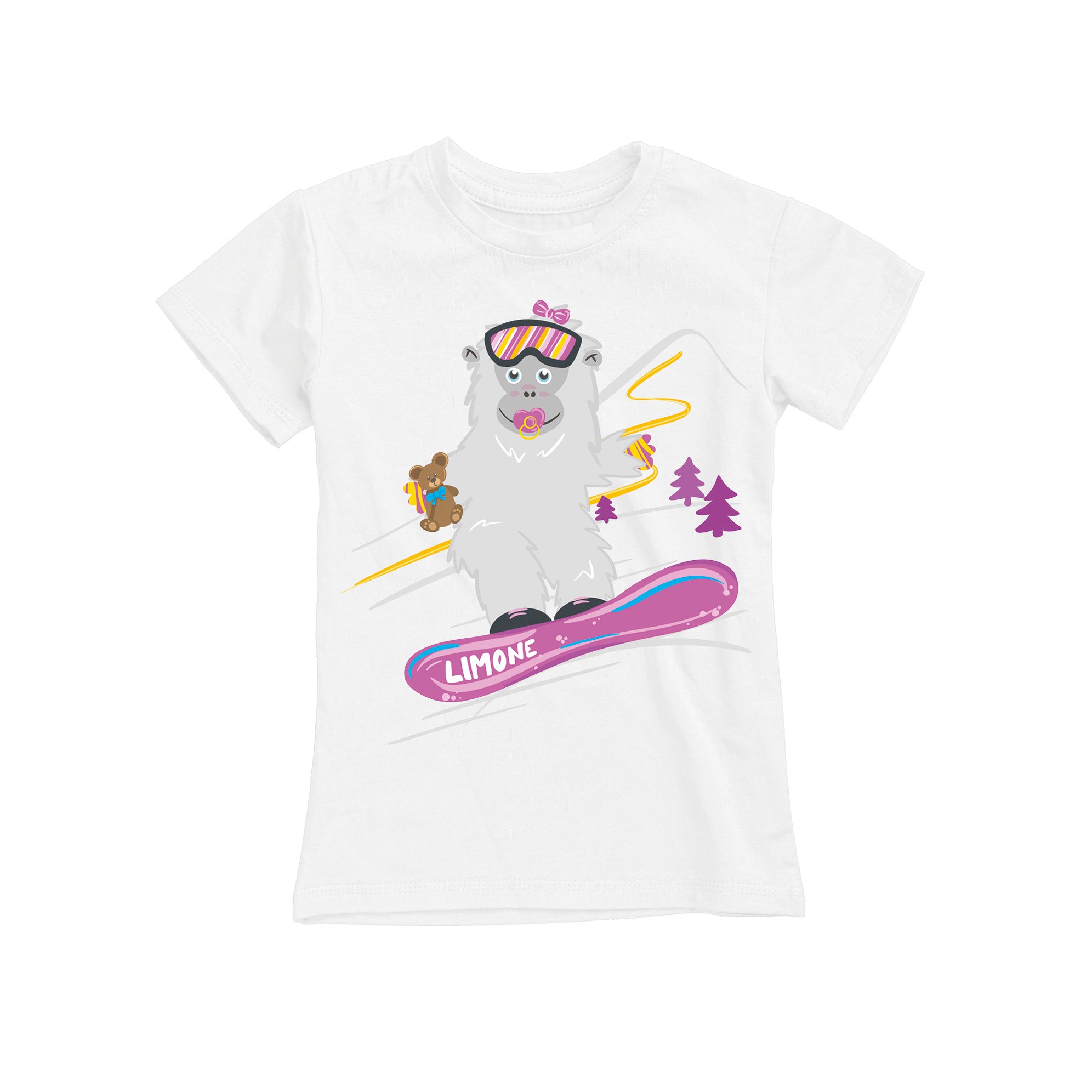 T-SHIRT JUNIOR BYET2-001-JF BIANCO