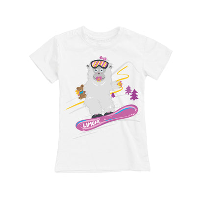 T-SHIRT JUNIOR BYET2-001-JF BIANCO