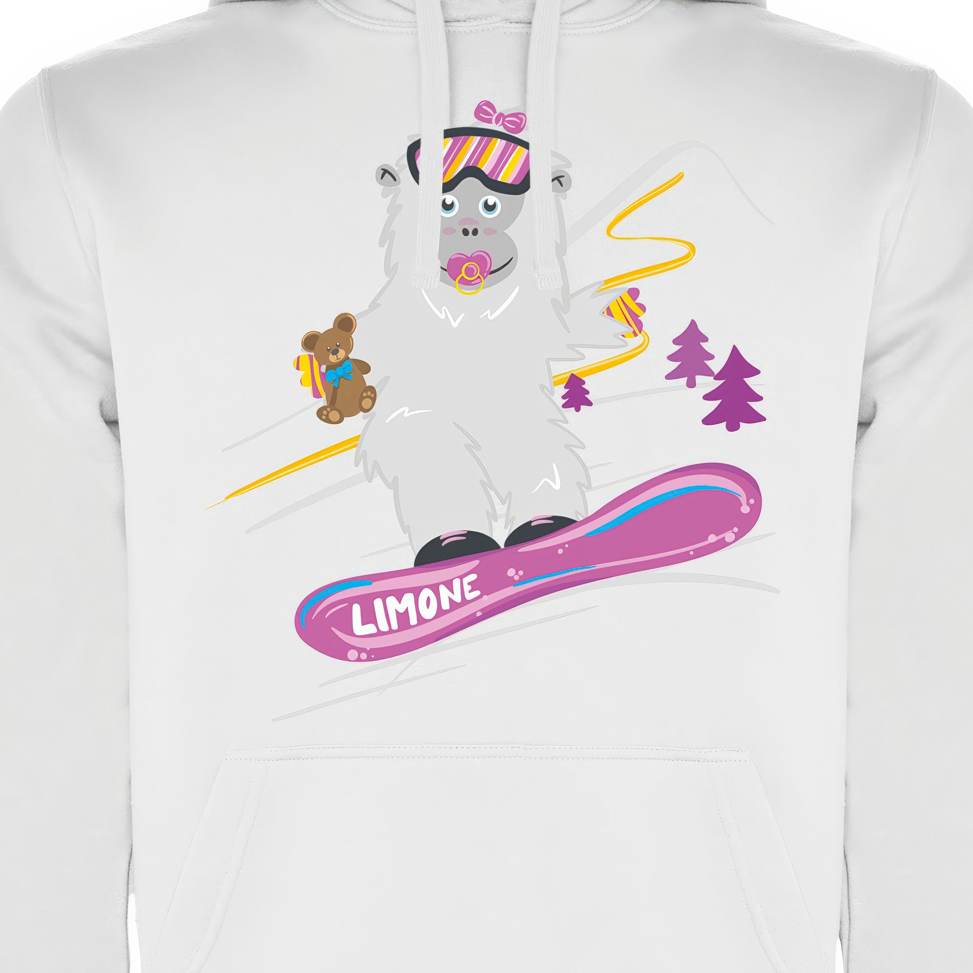 FELPA JUNIOR BYET2-001-JF-FE BIANCO