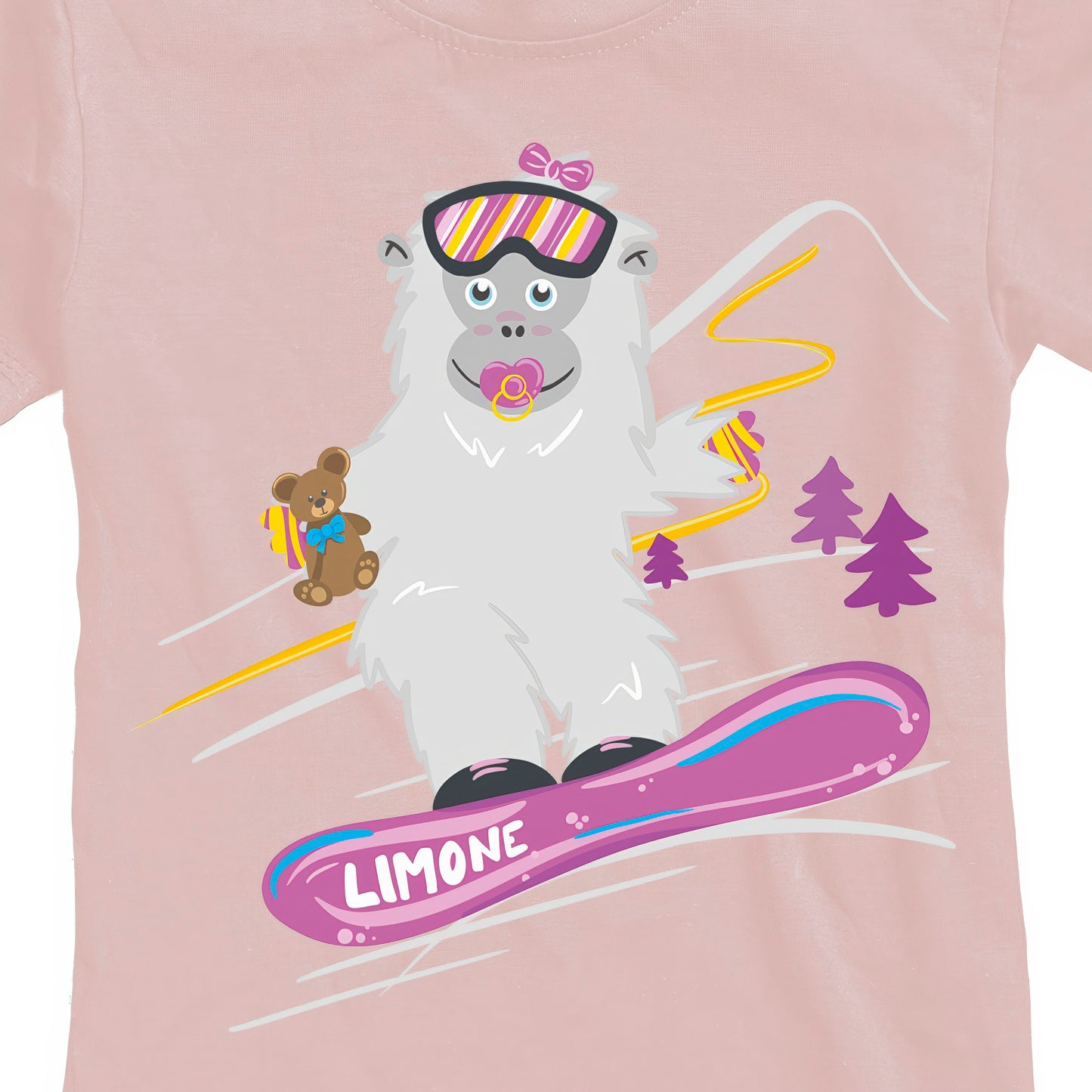 T-SHIRT JUNIOR BYET2-001-JF ROSA