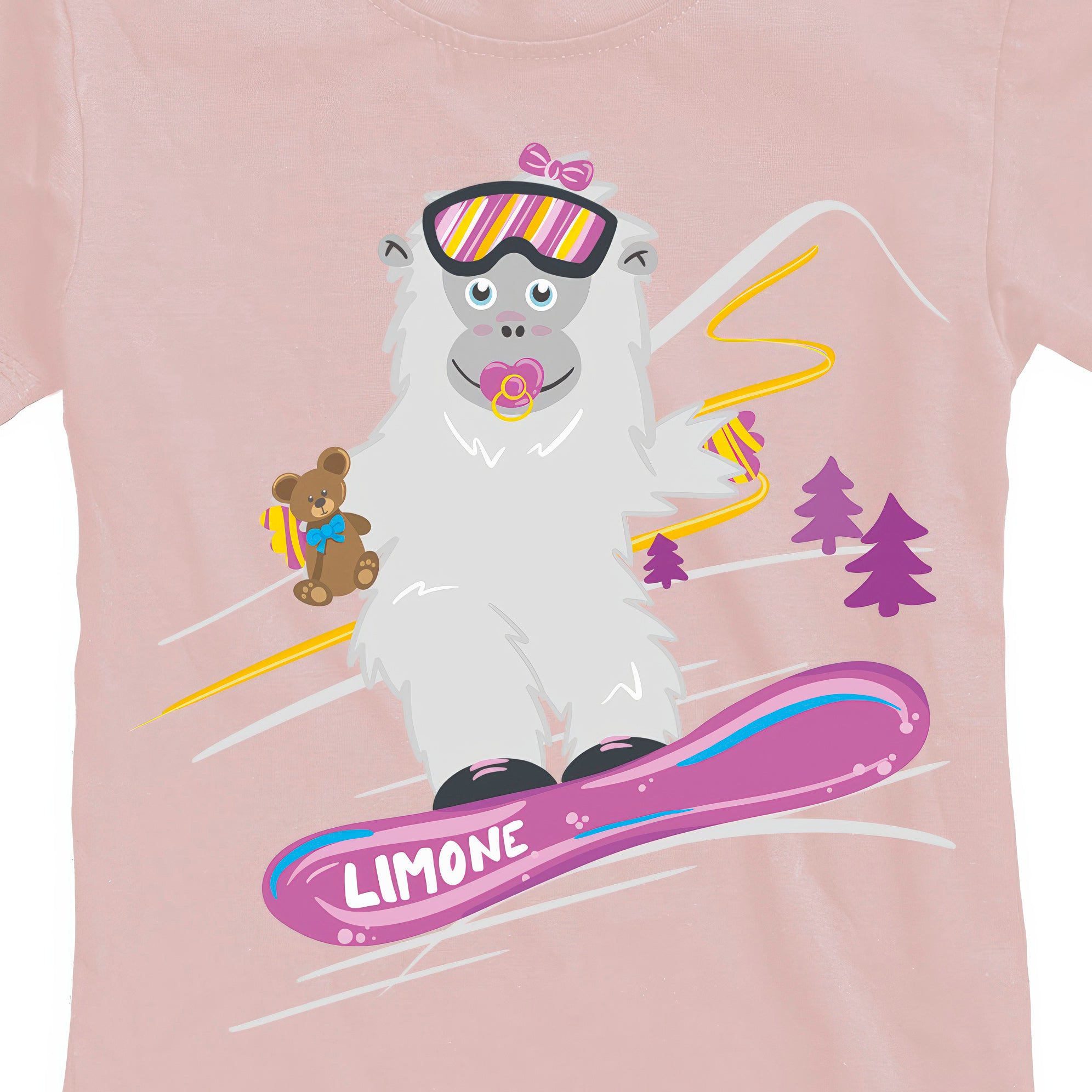 T-SHIRT JUNIOR BYET2-001-JF ROSA