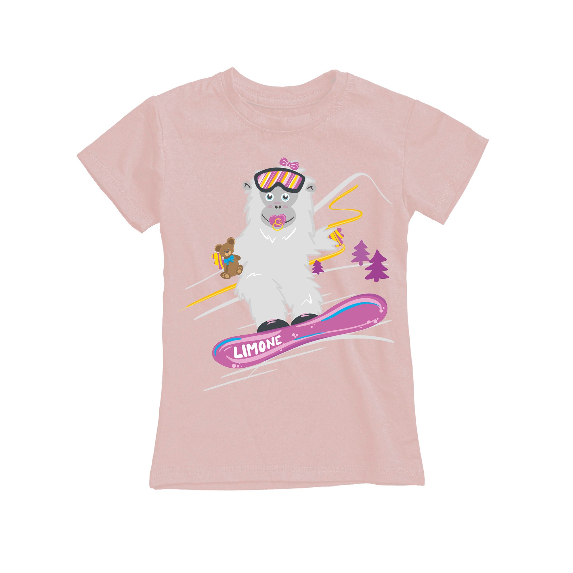 T-SHIRT JUNIOR BYET2-001-JF ROSA