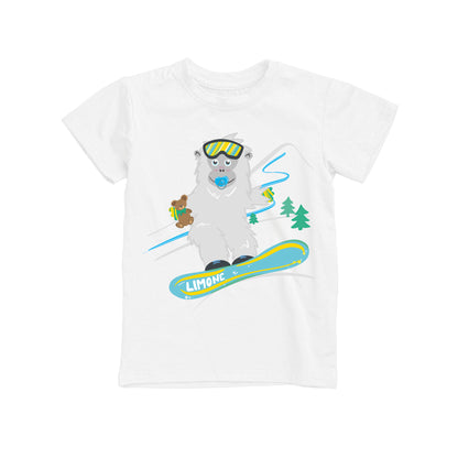 T-SHIRT JUNIOR BYET2-001-JM BIANCO