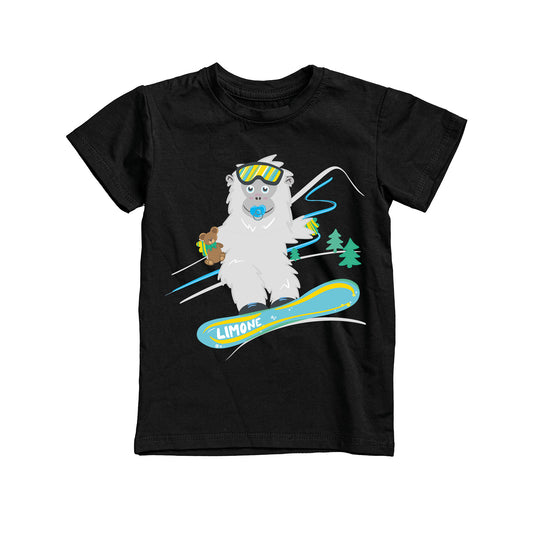 T-SHIRT JUNIOR BYET2-001-JM NERO