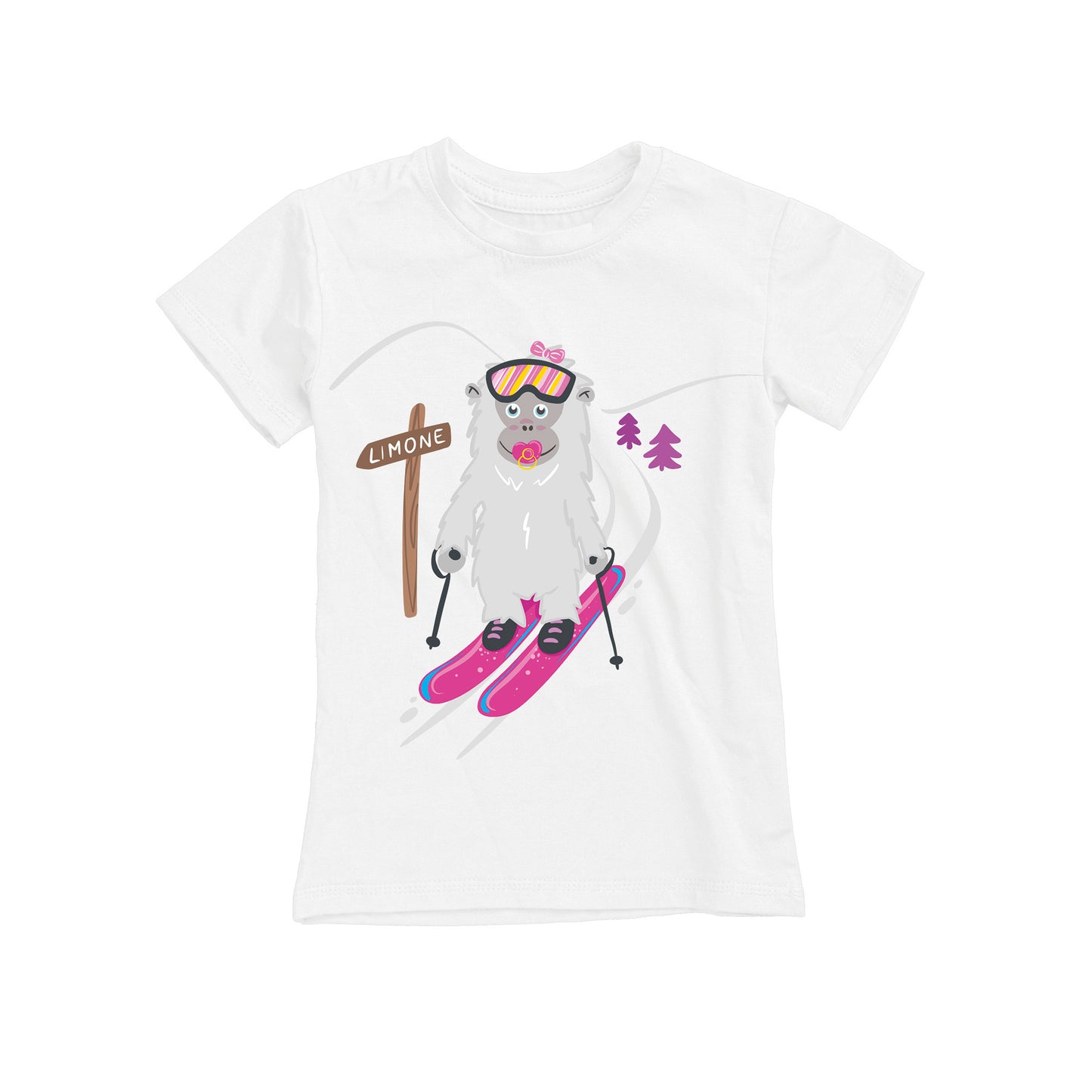 T-SHIRT JUNIOR BYET2-002-JF BIANCO