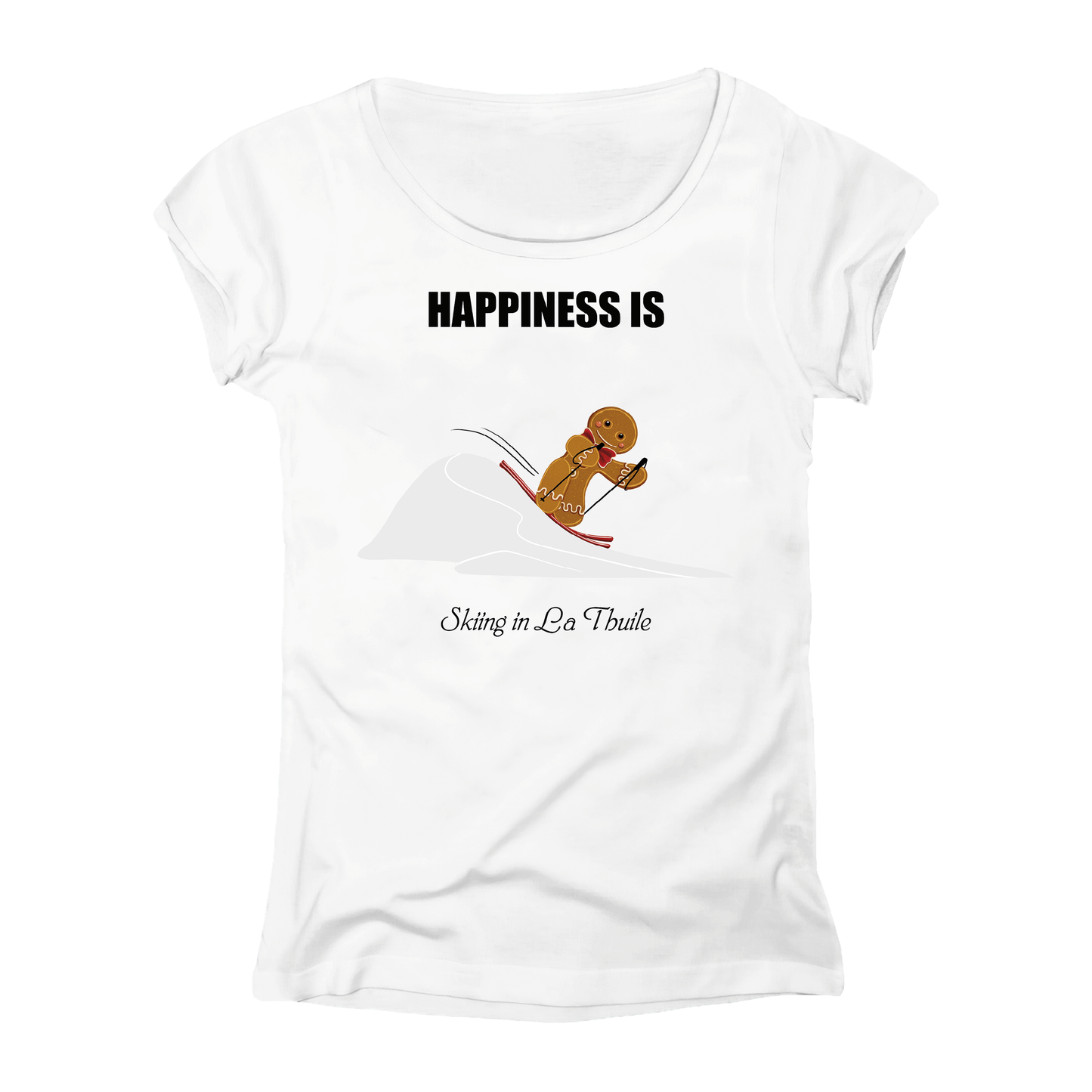 T-shirt donna COOKIE-001-W-BIANCO