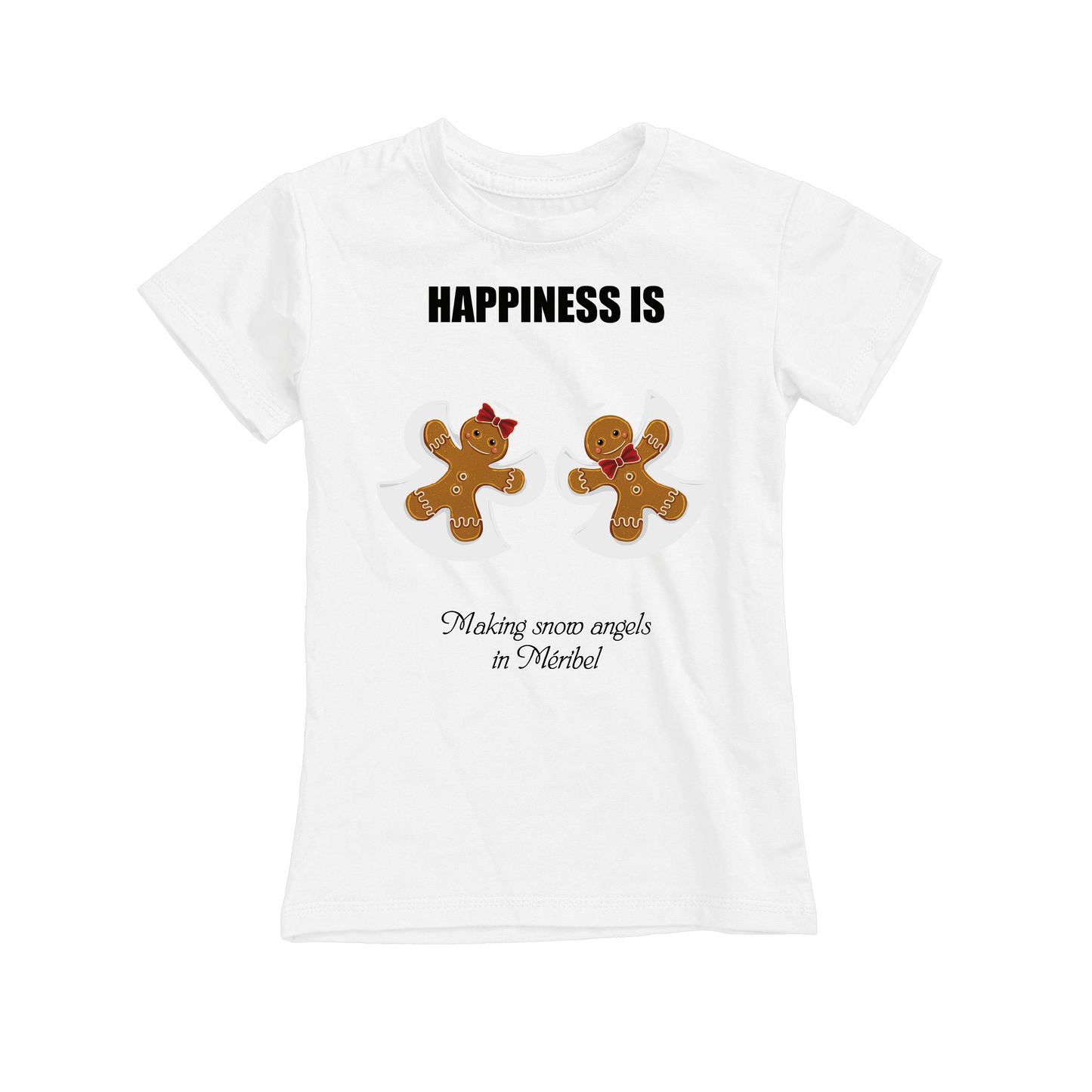 T-shirt bambina COOKIE-003-JF-BIANCO