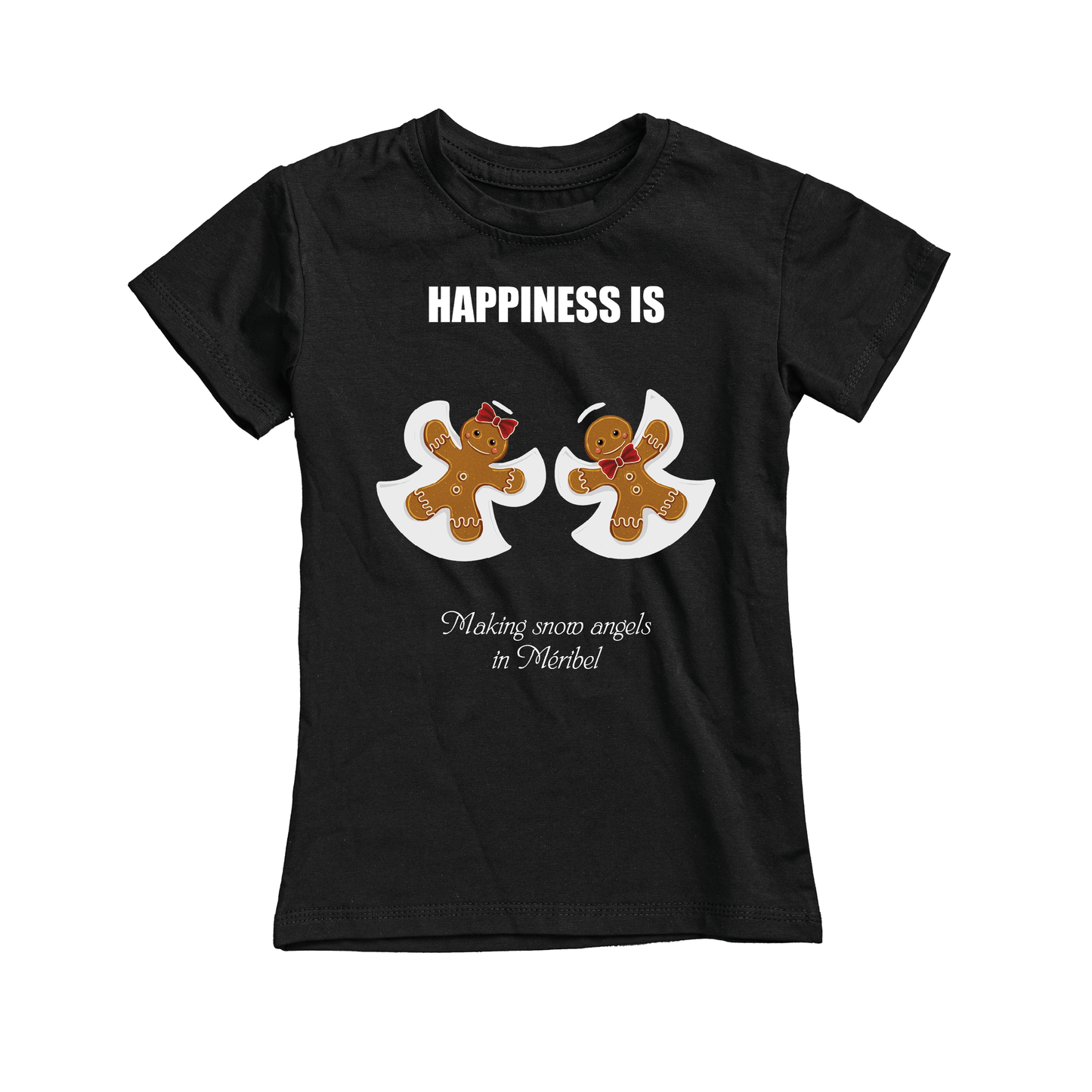 T-shirt bambina COOKIE-003-JF-NERO