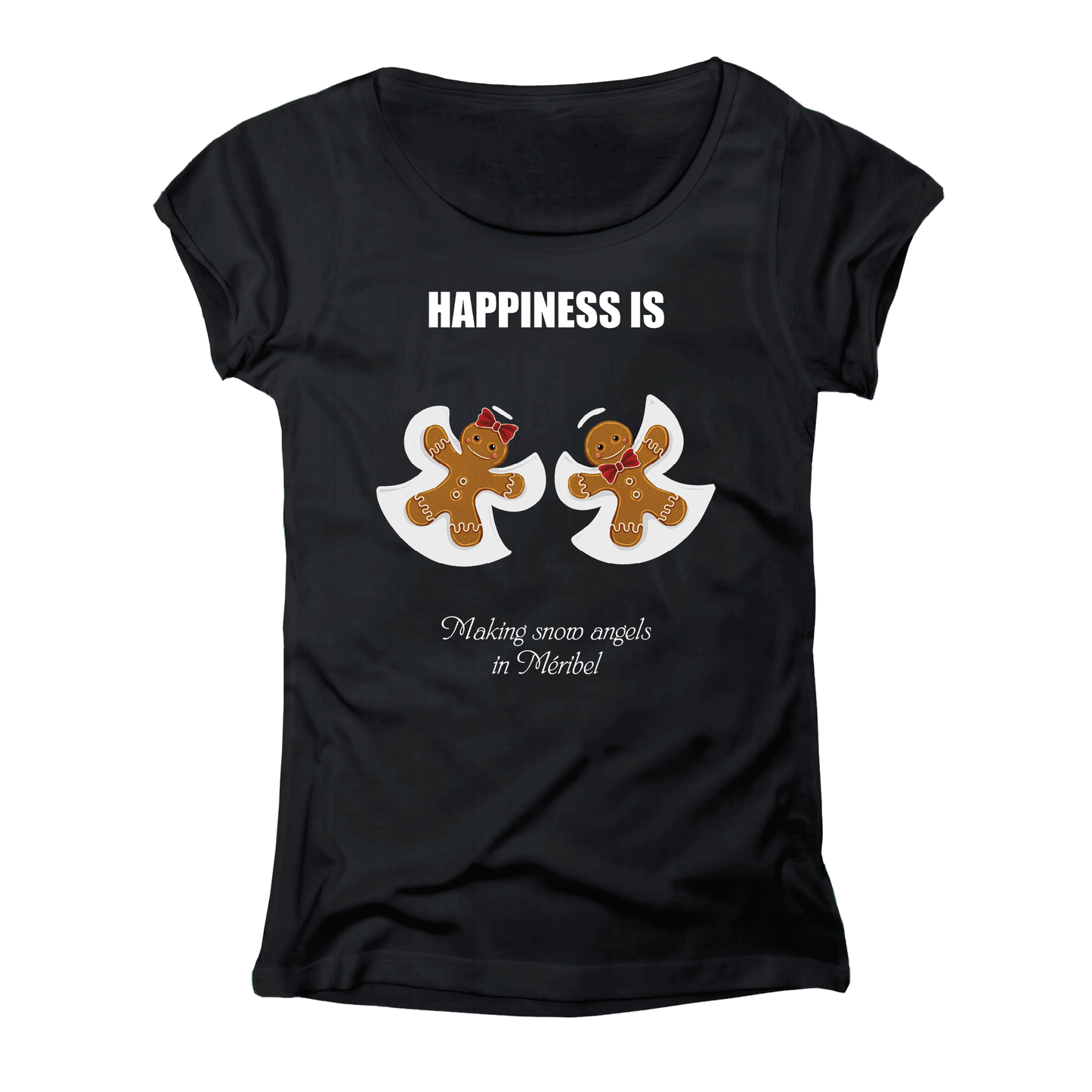 T-shirt donna COOKIE-003-W-NERO