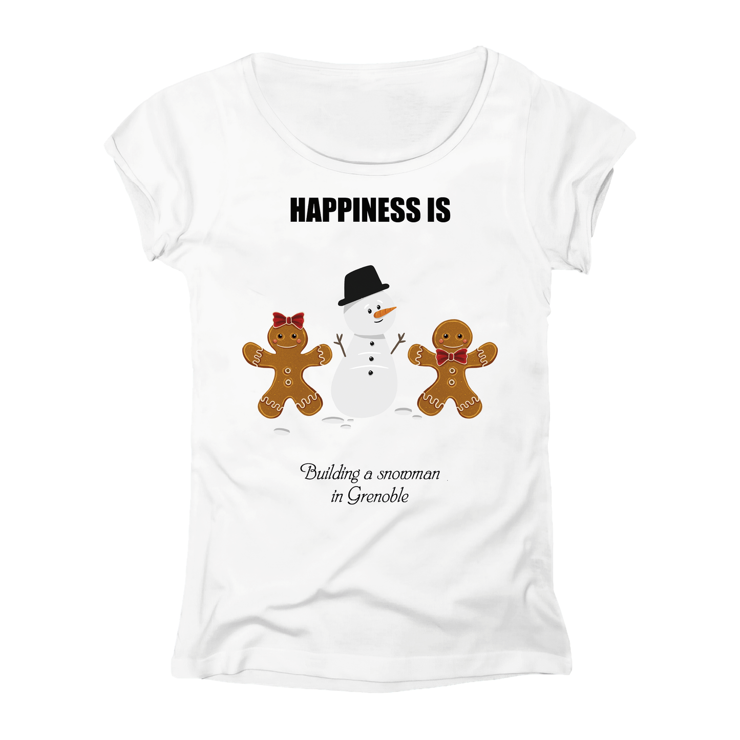 T-shirt donna COOKIE-004-W-BIANCO