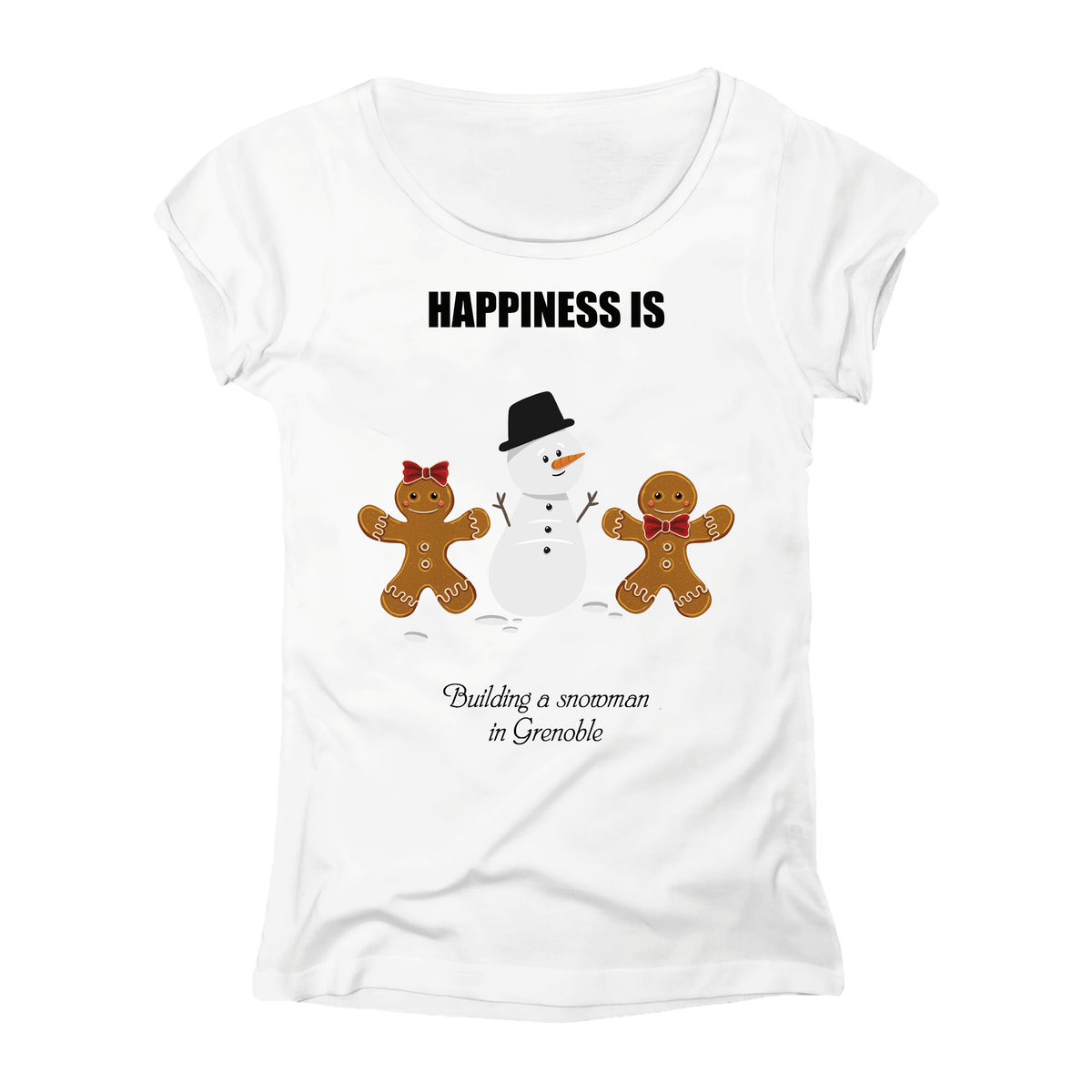 T-shirt donna COOKIE-004-W-BIANCO