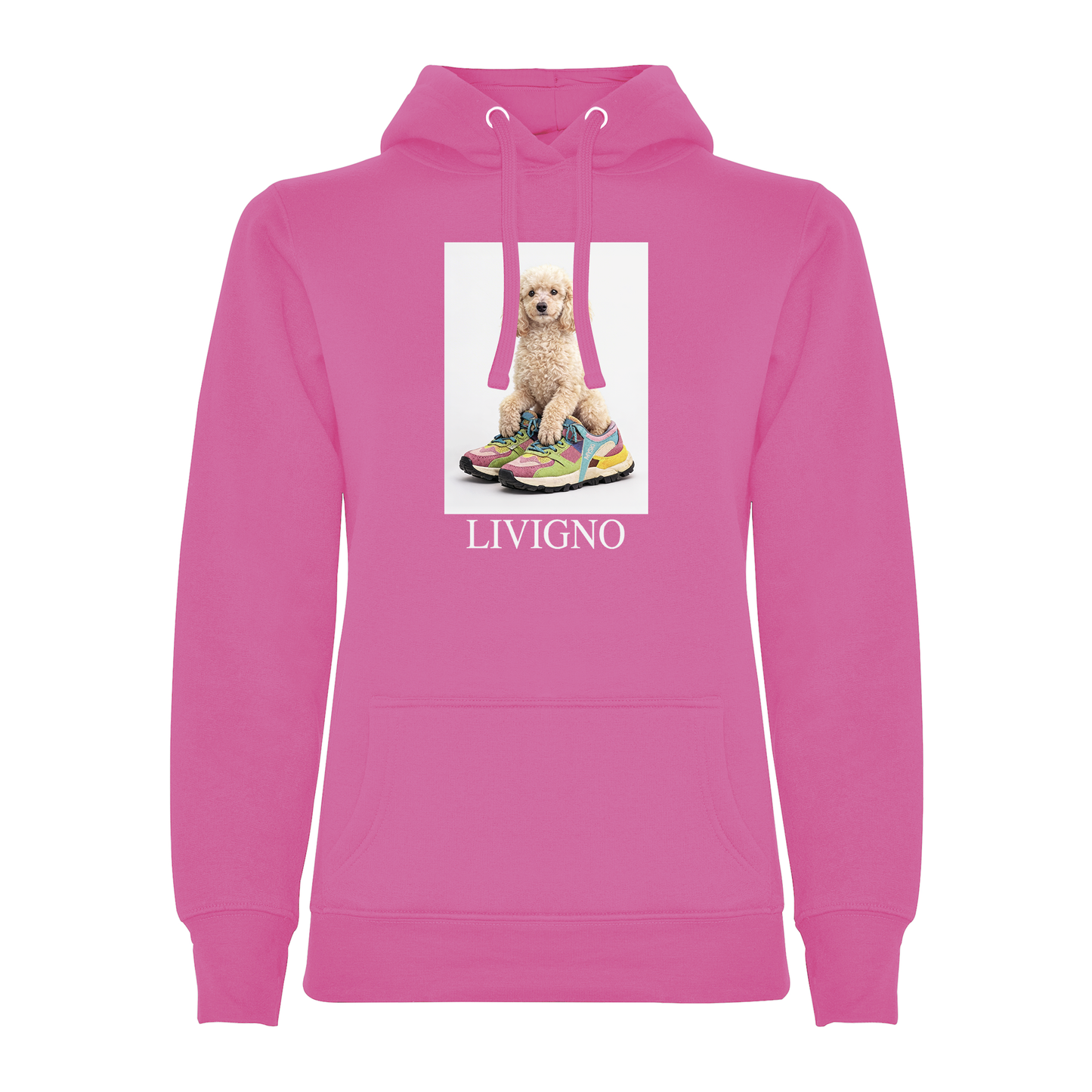 Felpa donna DOG-100-W-FE ROSA