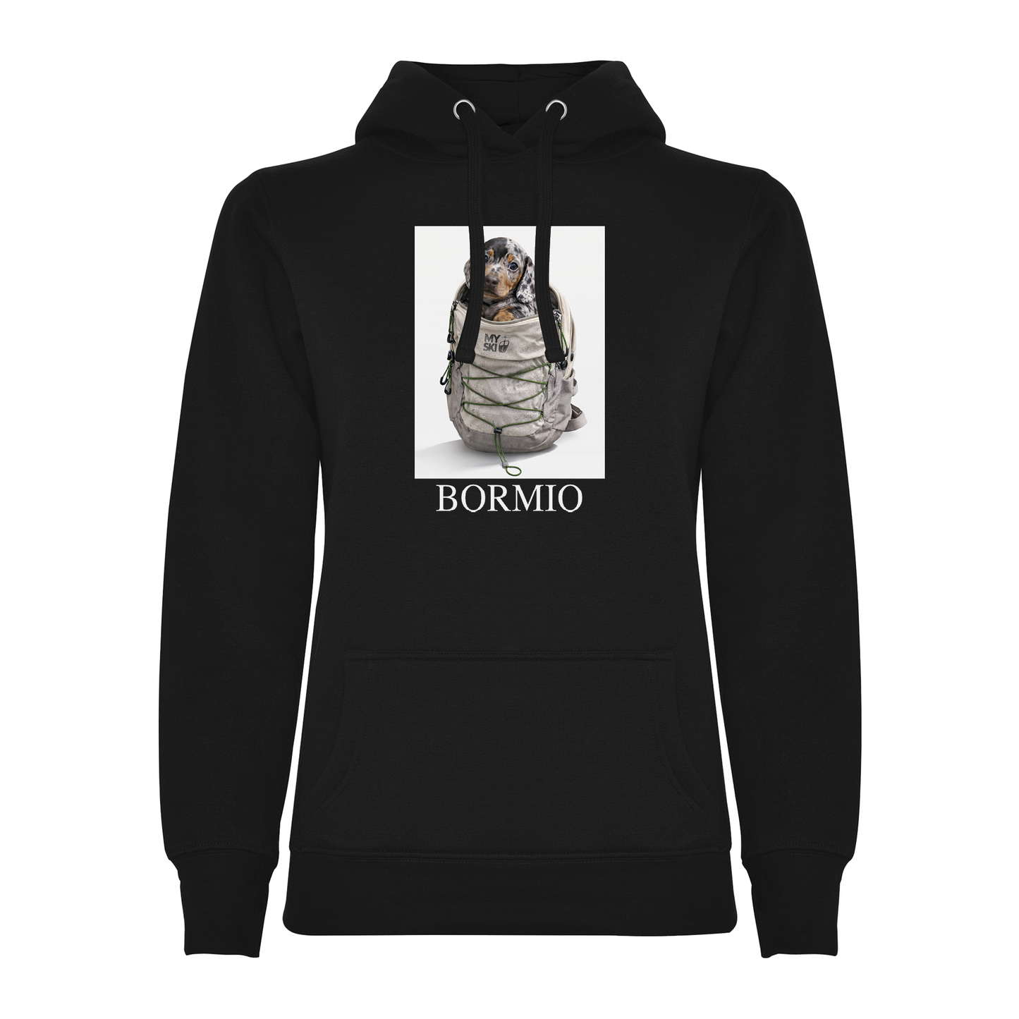 Felpa donna DOG-101-W-FE NERO