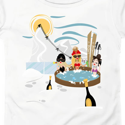 T-SHIRT DONNA GGIRL-002-W BIANCO