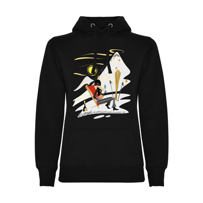 FELPA DONNA GGIRL-003-W-FE NERO