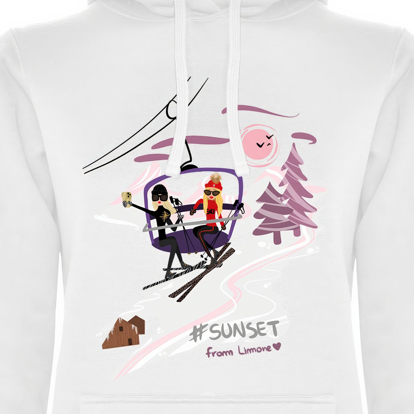 FELPA DONNA GGIRL-005-W-FE BIANCO