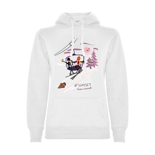 FELPA DONNA GGIRL-005-W-FE BIANCO