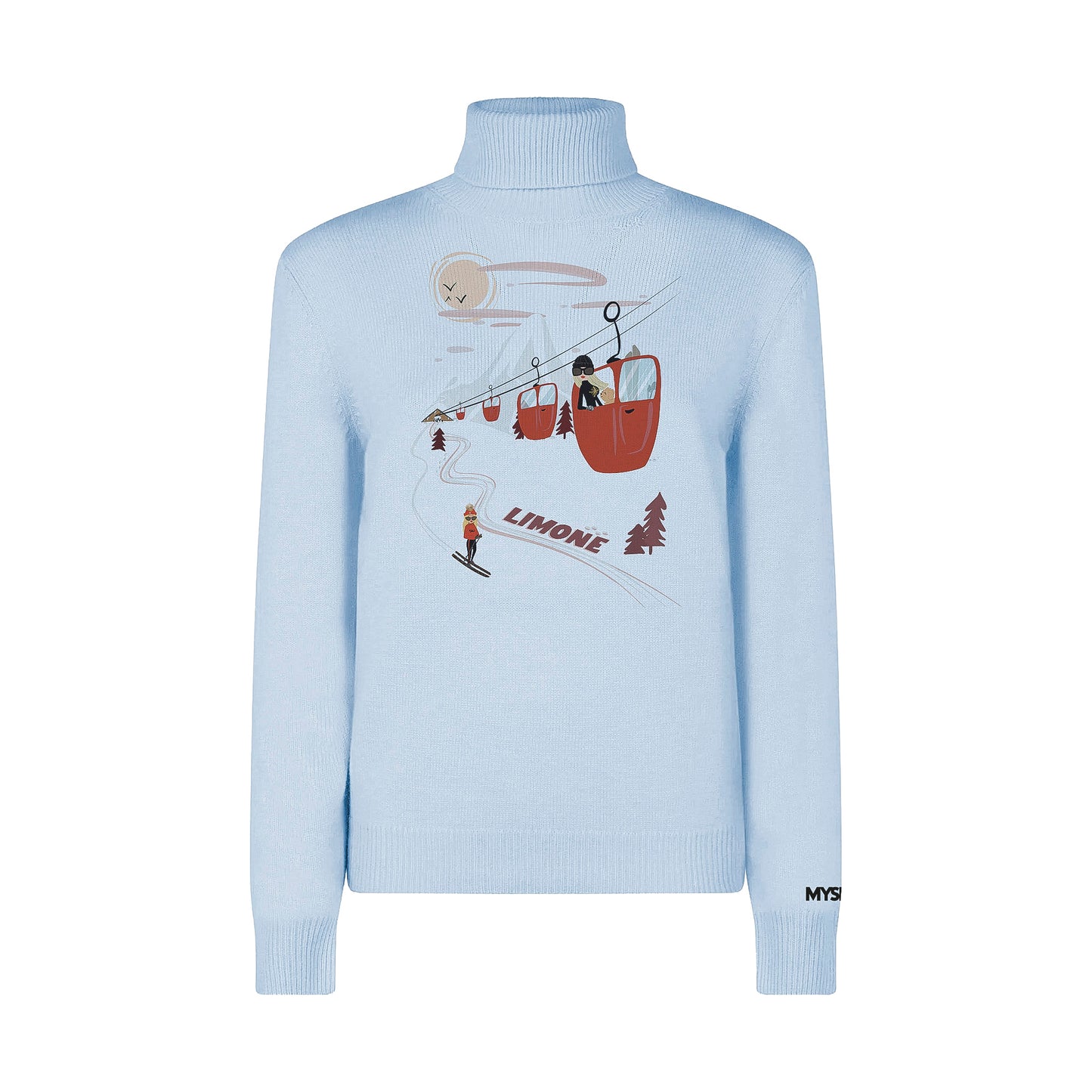 Maglione donna GGIRL-007-W-MAGL-AZZURRO