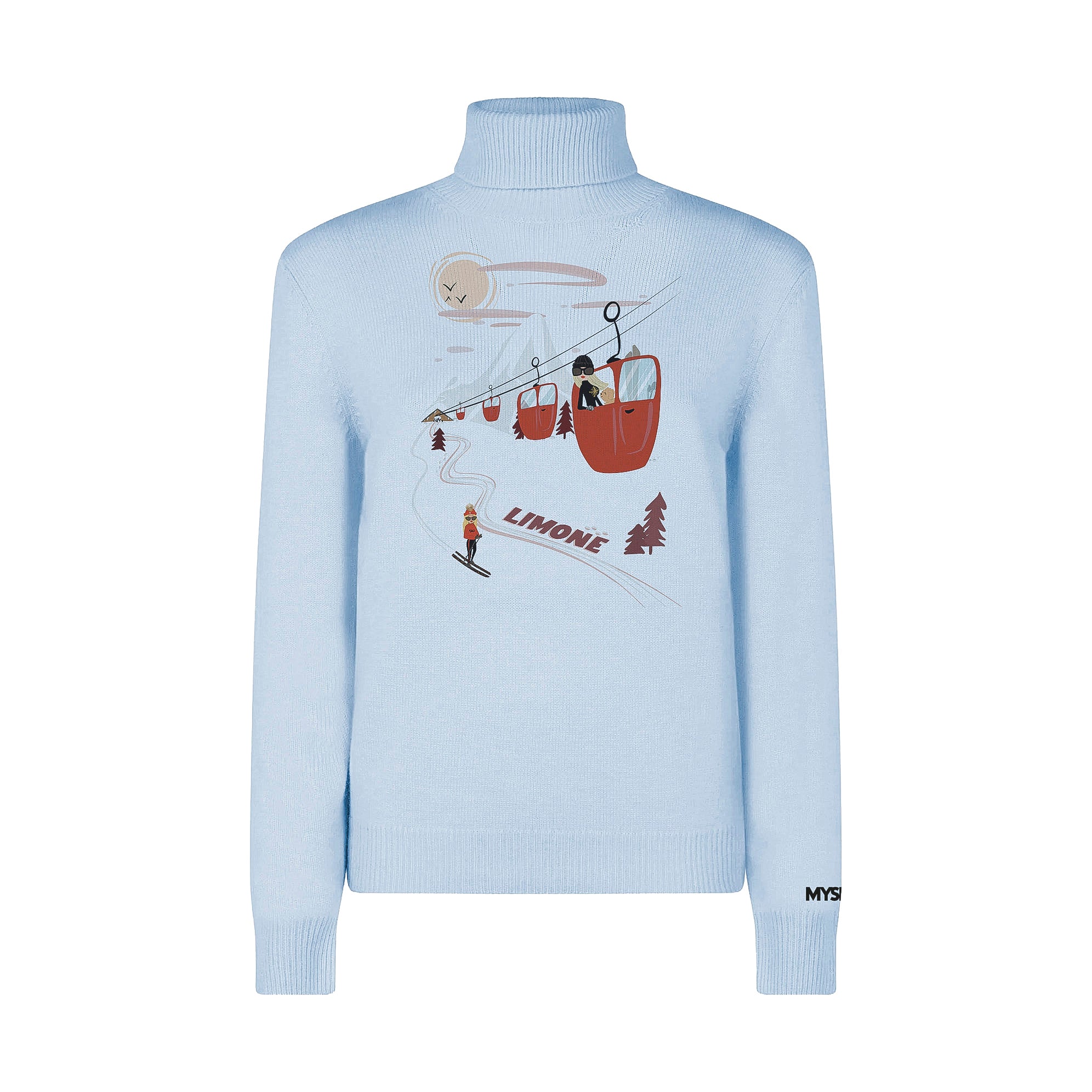 Maglione donna GGIRL-007-W-MAGL-AZZURRO