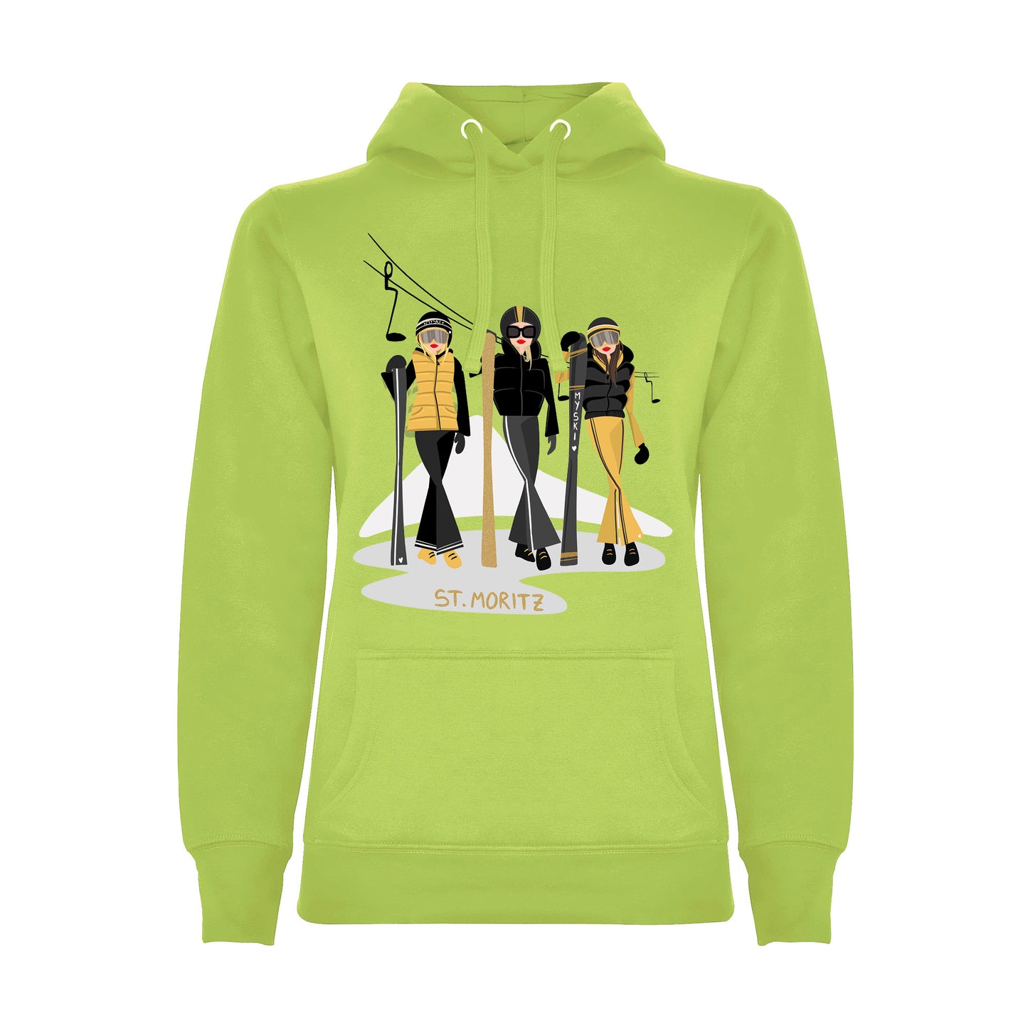 FELPA DONNA GGIRL-020-W-FE PISTACCHIO