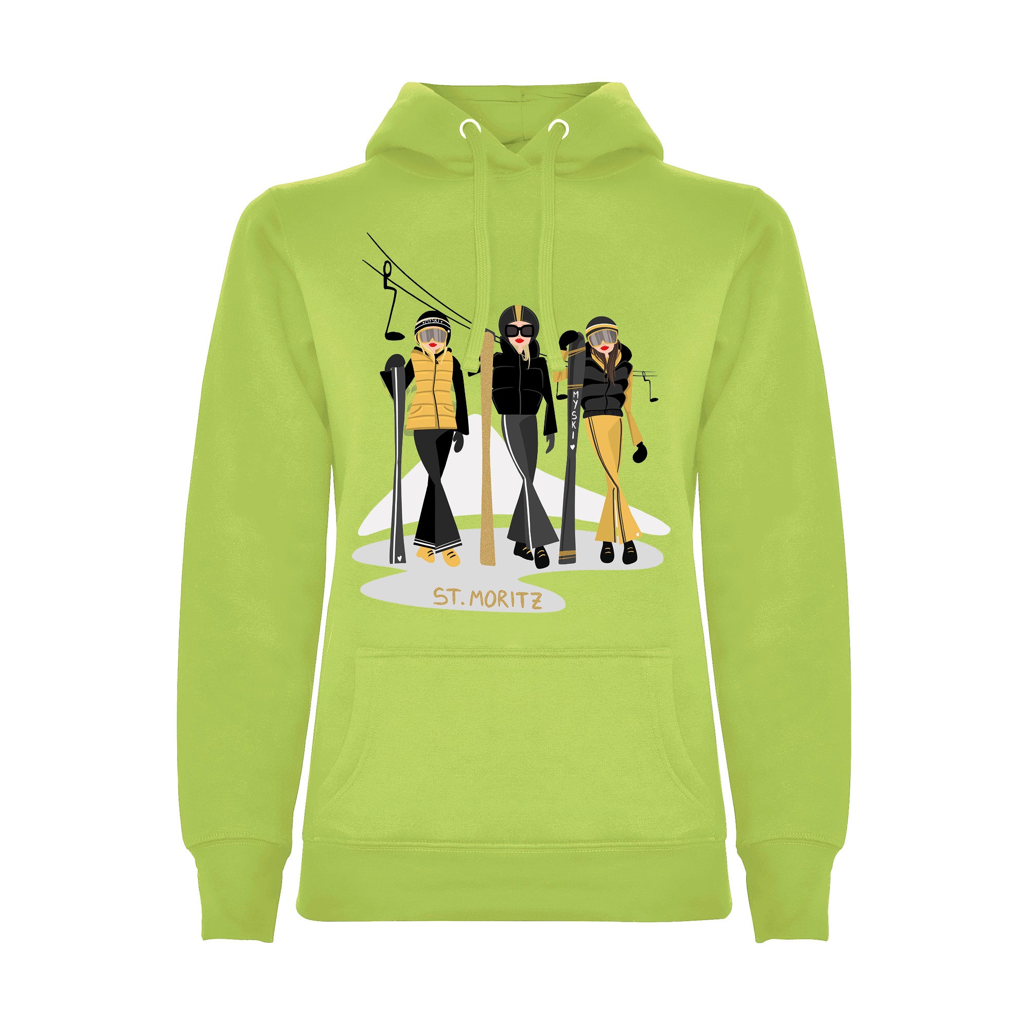 FELPA DONNA GGIRL-020-W-FE PISTACCHIO