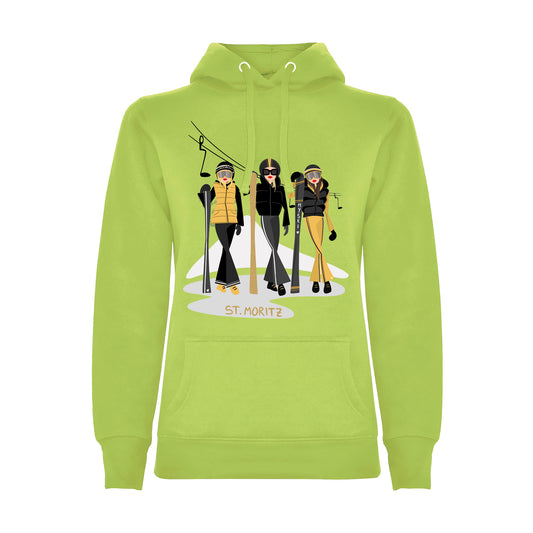 FELPA DONNA GGIRL-020-W-FE PISTACCHIO