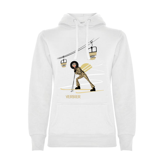 FELPA DONNA GGIRL-021-W-FE BIANCO