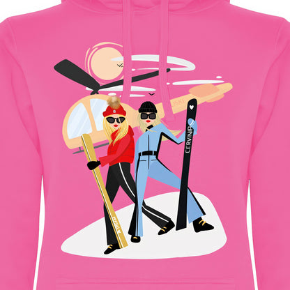 FELPA DONNA GGIRL-022-W-FE FUCSIA