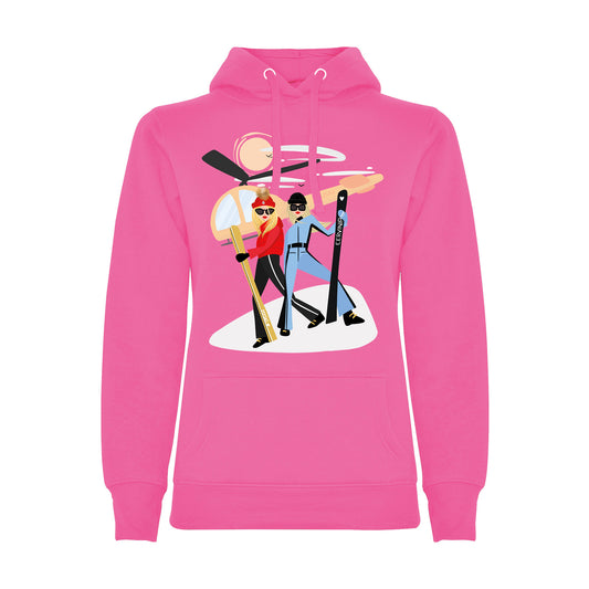 FELPA DONNA GGIRL-022-W-FE FUCSIA