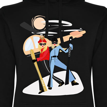 FELPA DONNA GGIRL-022-W-FE NERO