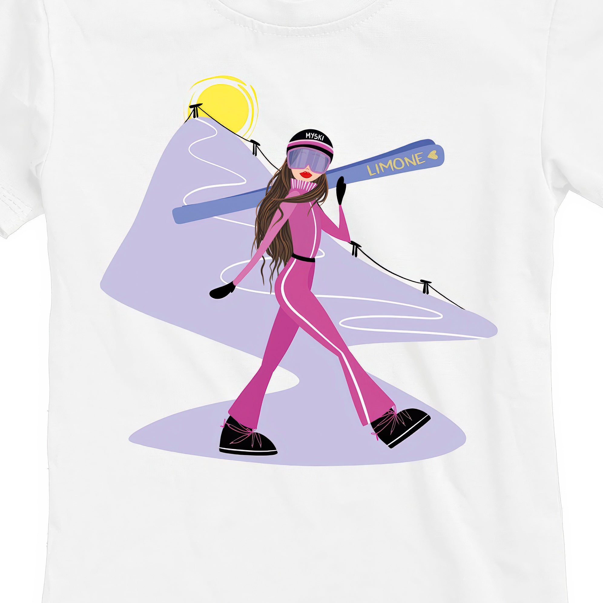 T-SHIRT JUNIOR GGIRL-023-JF BIANCO